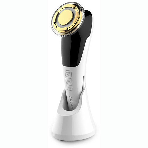 アンラン ANLAN 24金 ANLAN 温冷美顔器Pro ALDRY06J-G02 EMS&音波振動 1台8役の多機能温冷美顔器 多機能 美顔器