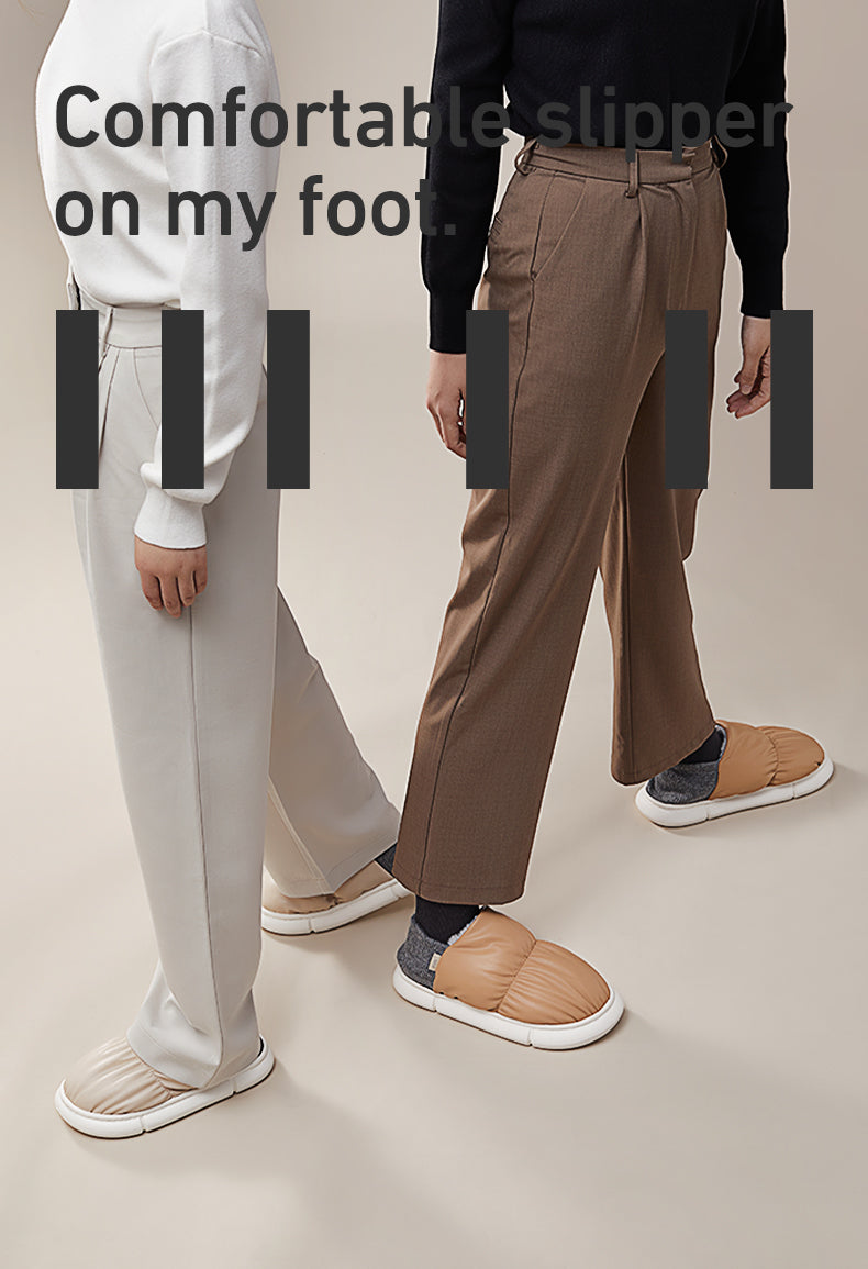 【選べるサイズ カラー】 UTUNE ユーチューン 履く ダウン 冬用 サンダル ダウンサンダル ブラック ブラウン ベージュ 23-25cm 27-29cm インナーファー アウトドア 室内 軽量 防寒 撥水加工 低反発 かかと ニット