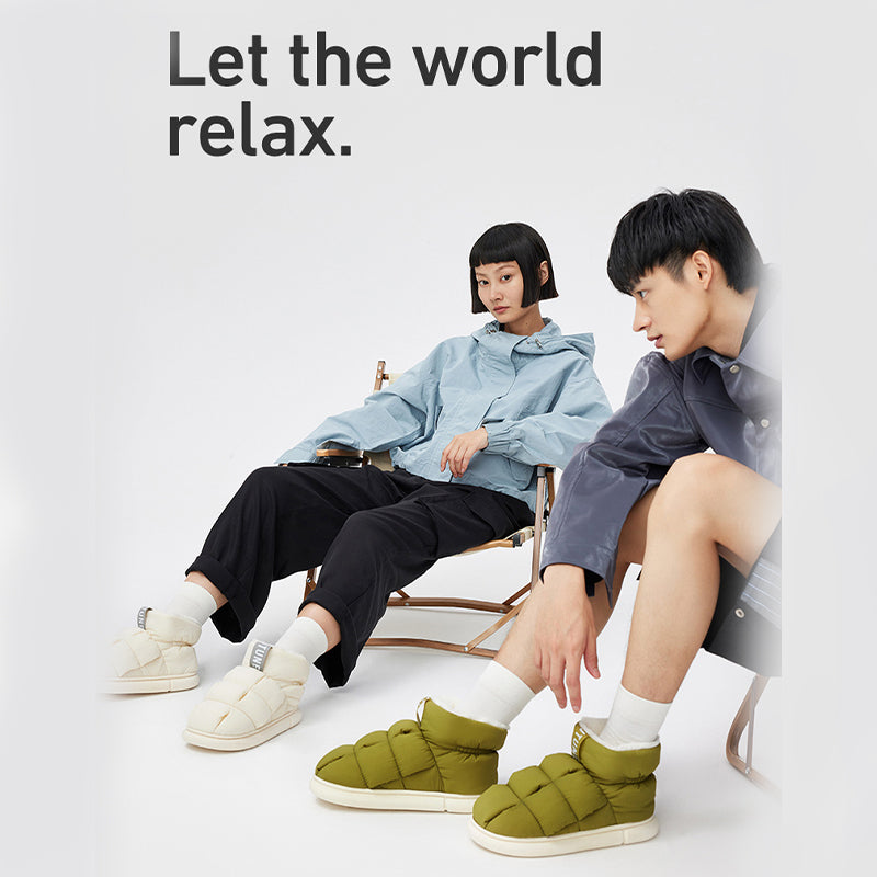 【選べるサイズ カラー】 UTUNE ユーチューン 履く ダウン 冬用 ダウンシューズ ホワイト オレンジ カーキー グリーン 23-25cm 27-29cm インナーボア アウトドア 室内 軽量 防寒 撥水加工 低反発